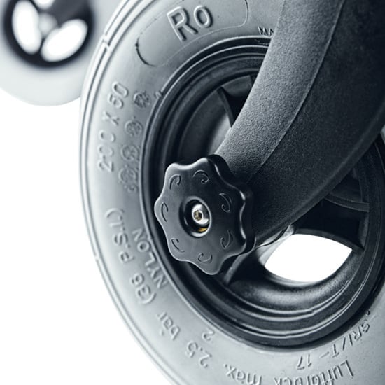 Tension adjustable wheels