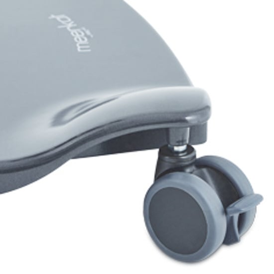 Anthracite base plate with standard castors